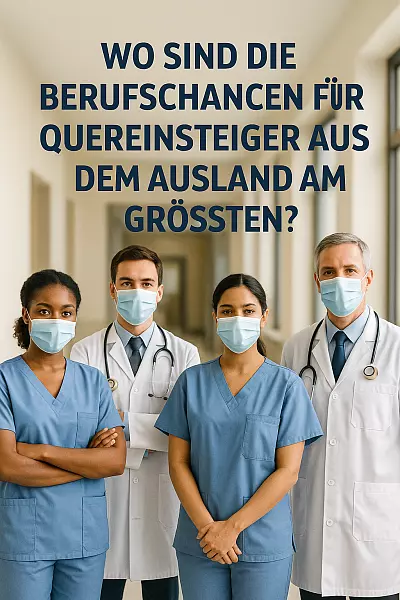 Wo sind die Berufschancen für Quereinsteiger aus dem Ausland am größten?