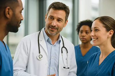 Meeting im Gesundheitswesen